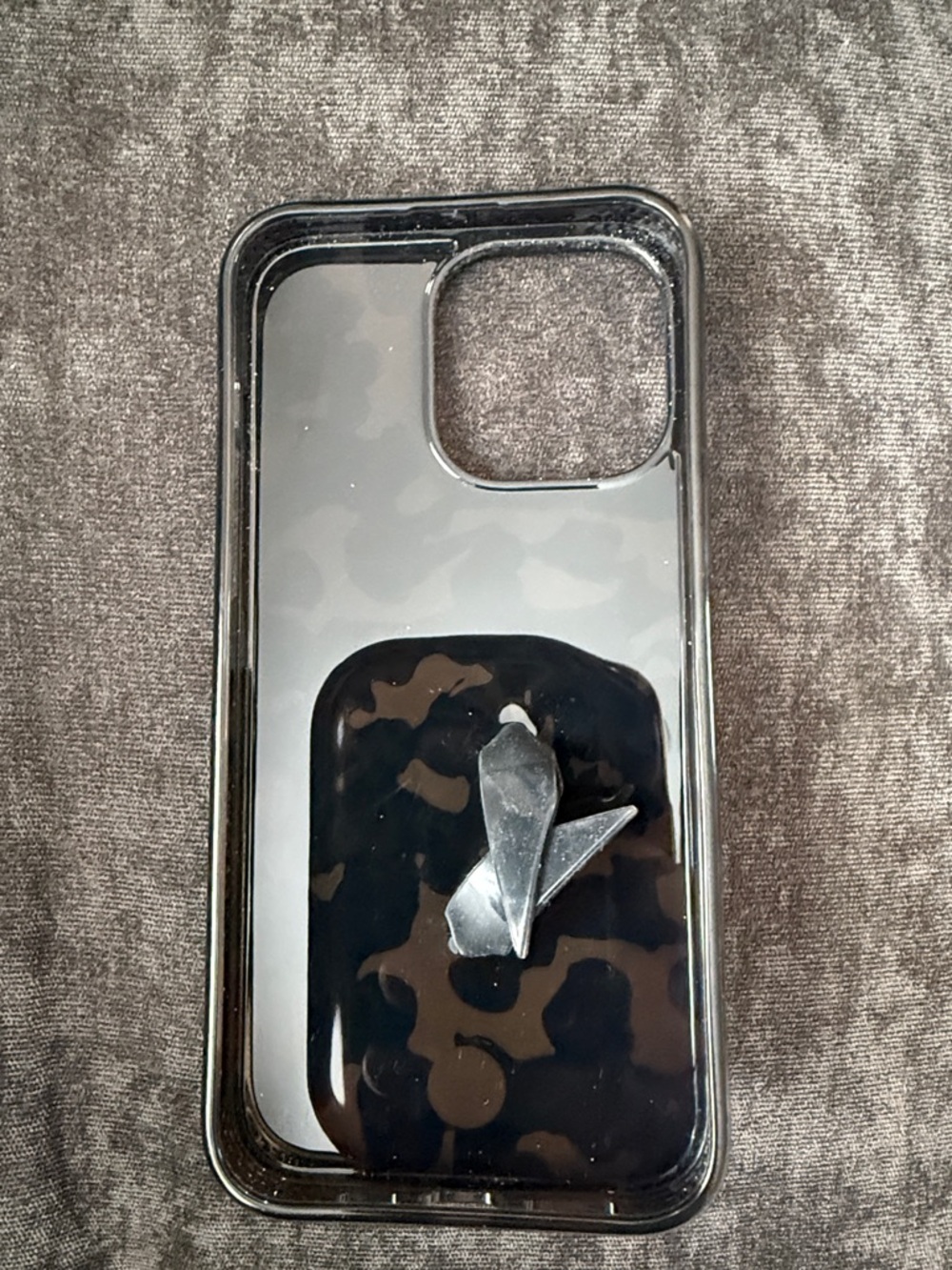 Loopy Case Tortoiseshell Phone Case with Built-In Loop - Picture 2 of 2